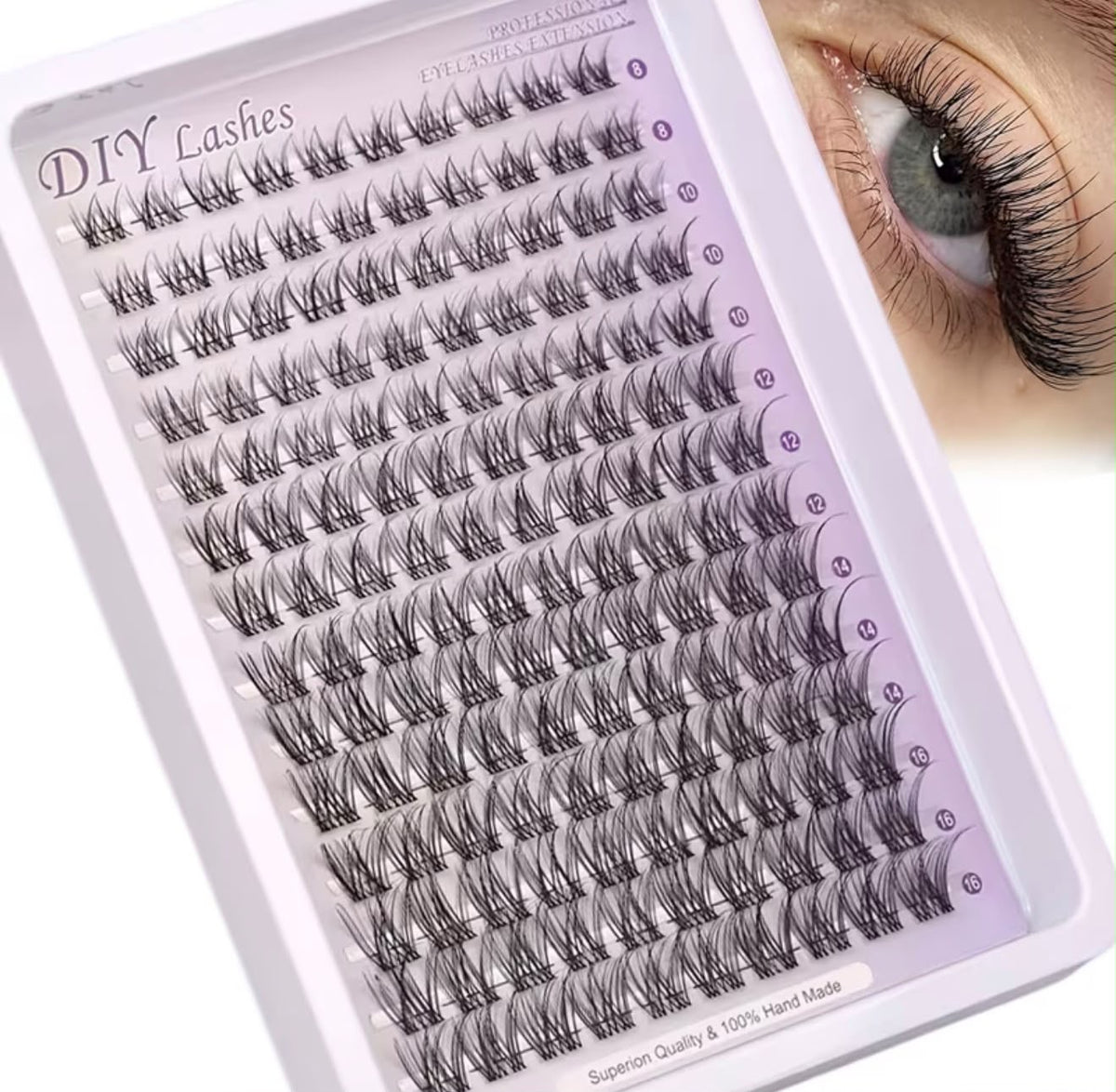 Kit de Pestañas 140pcs