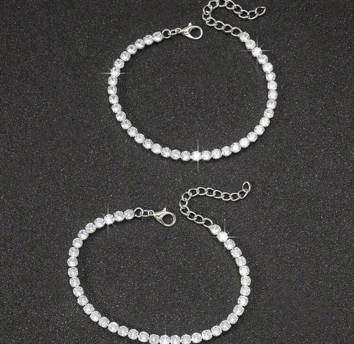 Pulsera de Diamantes (2 piezas)