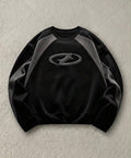 Sudadera Racing Negra Talla L